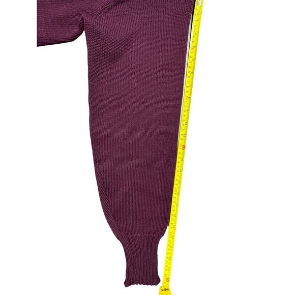 RARE!!!!! "COBLE" Sporting Goods Wool Sweater Collegiate Letter E Vintage - Picture 7 of 12